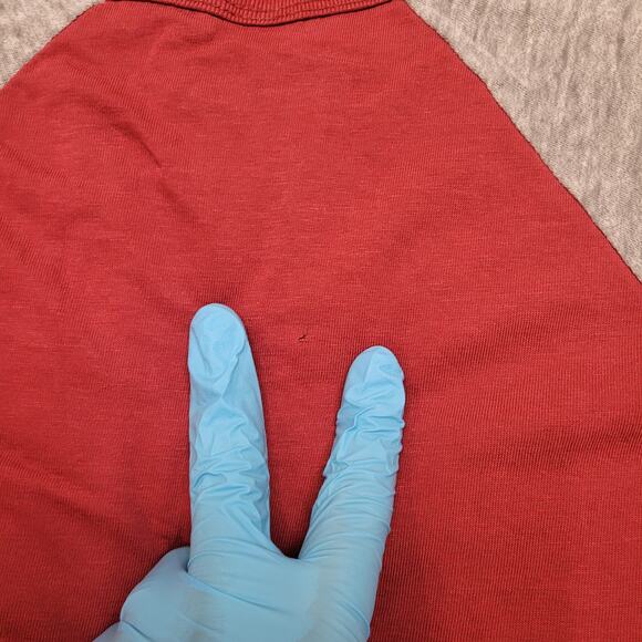 VTG 80s Alabama Crimson Tide T-Shirt Mens XS Womens S Raglan - Picture 8 of 12